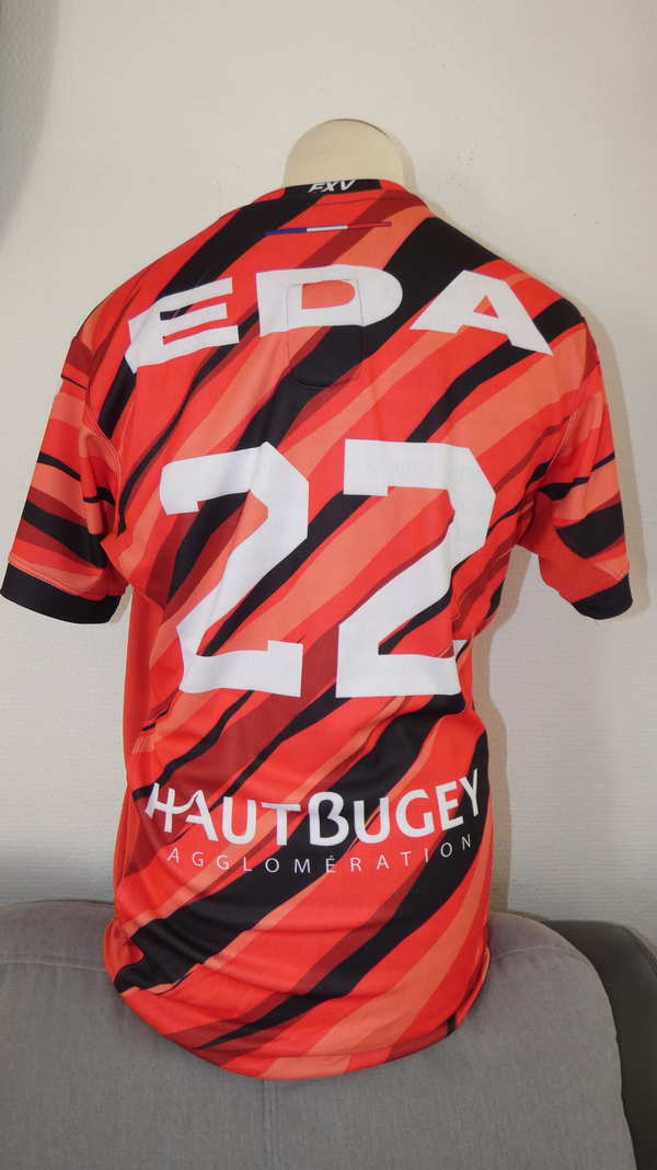 maillot oyonnax 2021 2022